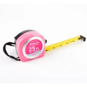 25ft. Tape Measure - Pink - DT5002P