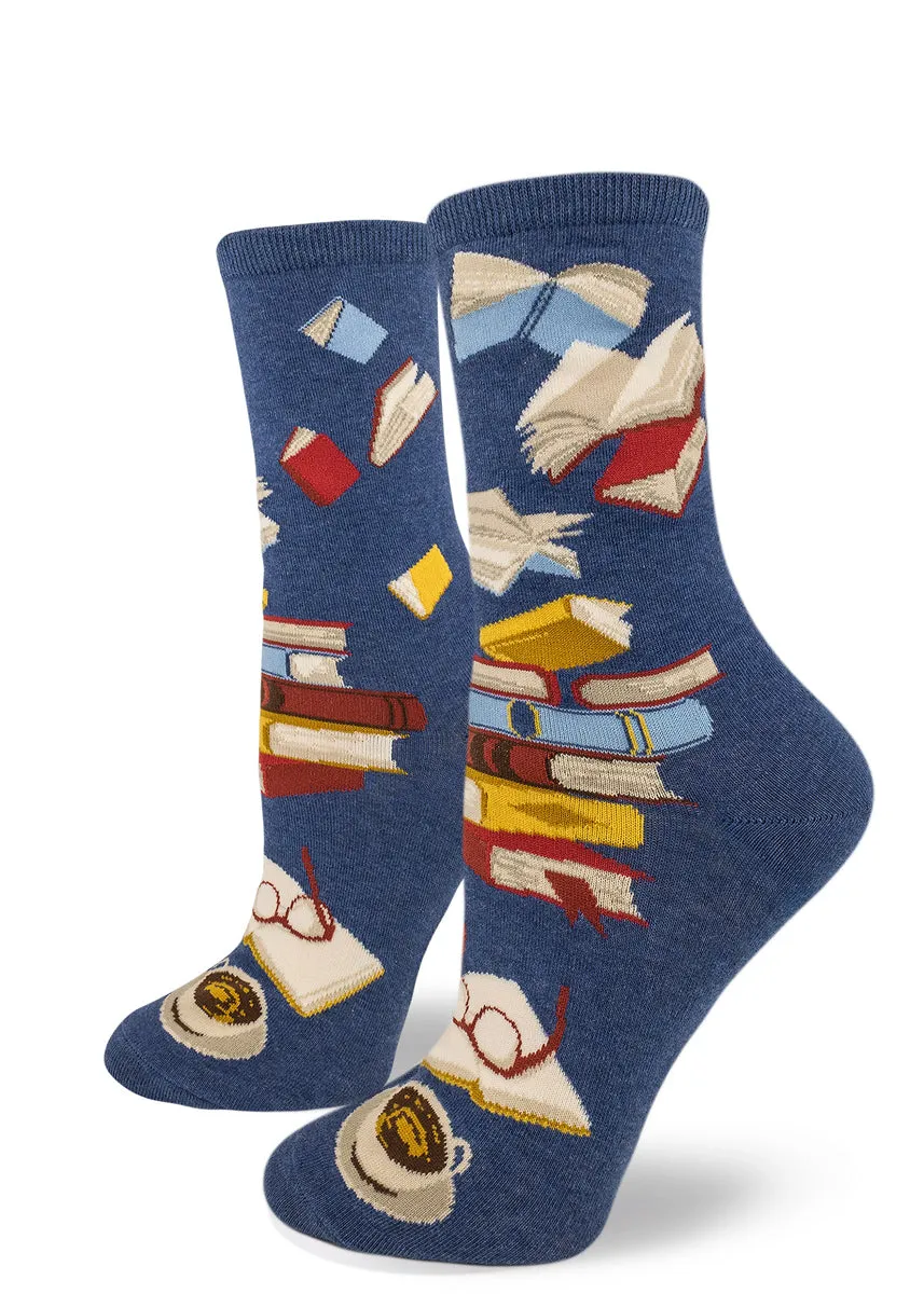 Bibliophile Women's Crew Socks