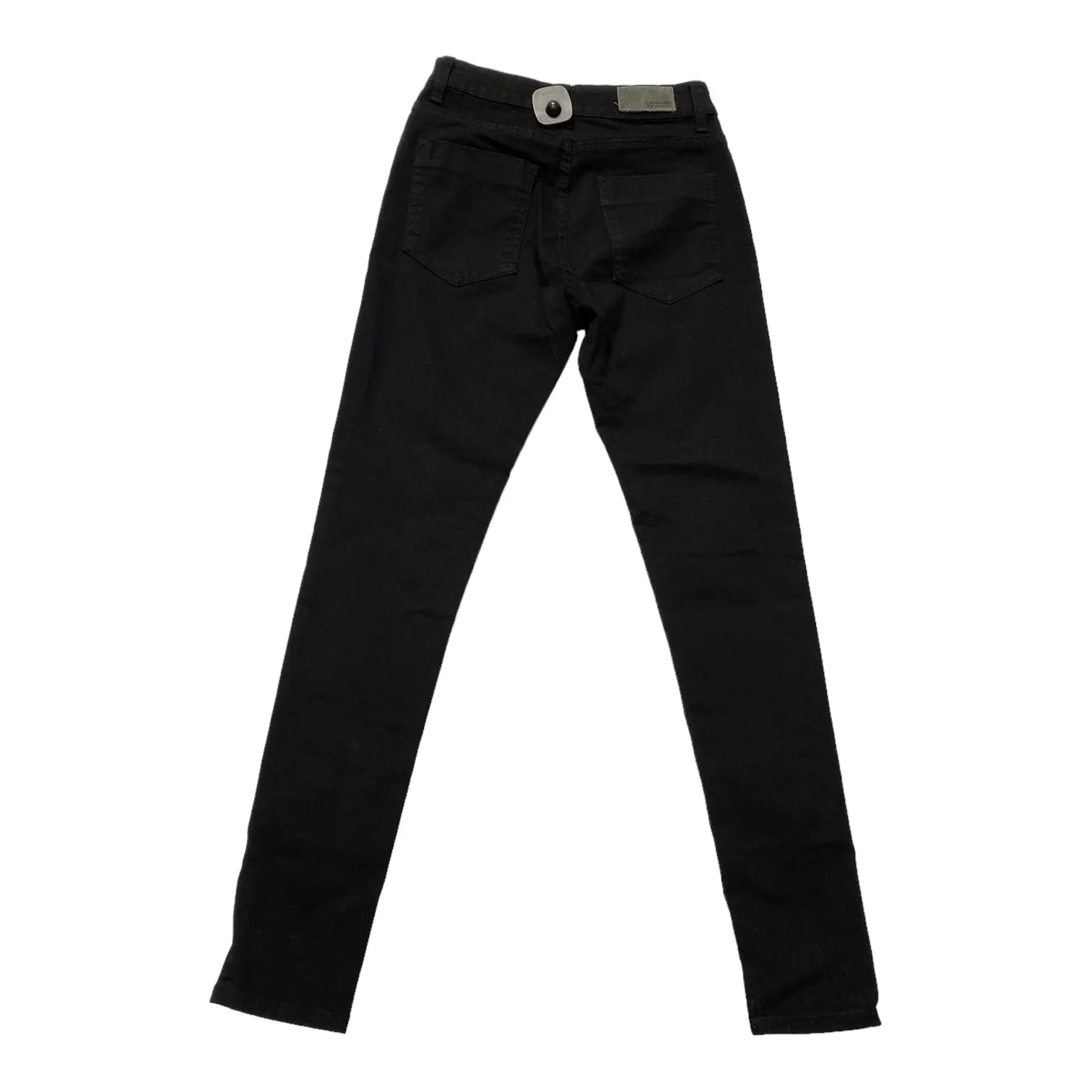 Black Denim Jeans Skinny Cmb, Size 0