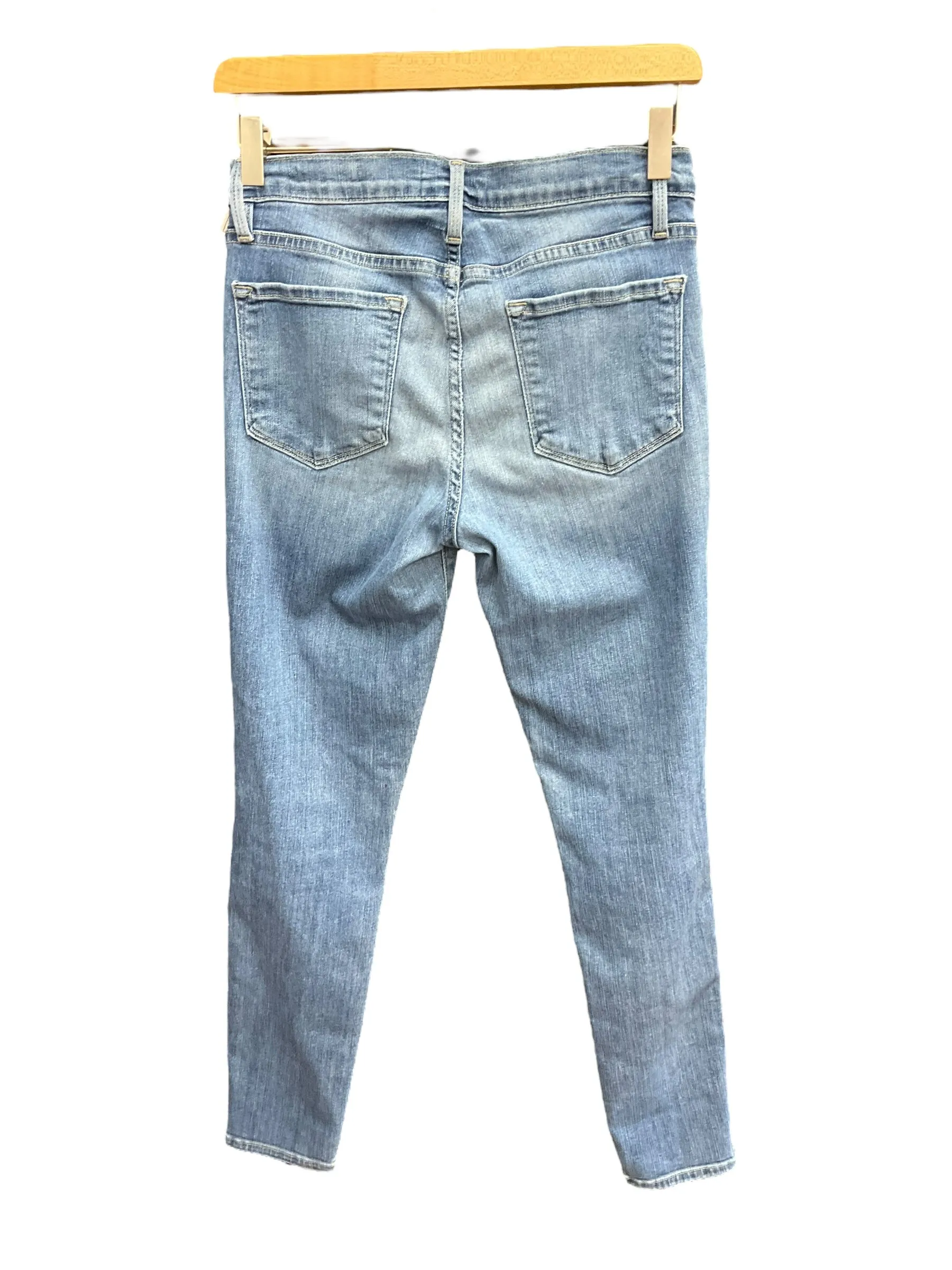 Blue Denim Jeans Skinny Frame, Size 6