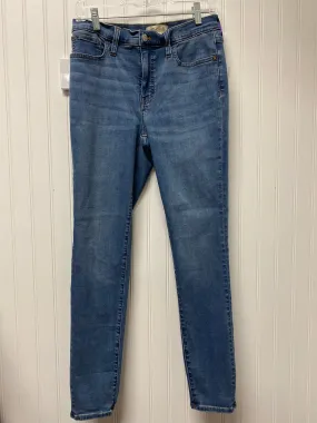 Blue Denim Jeans Skinny Madewell, Size 6