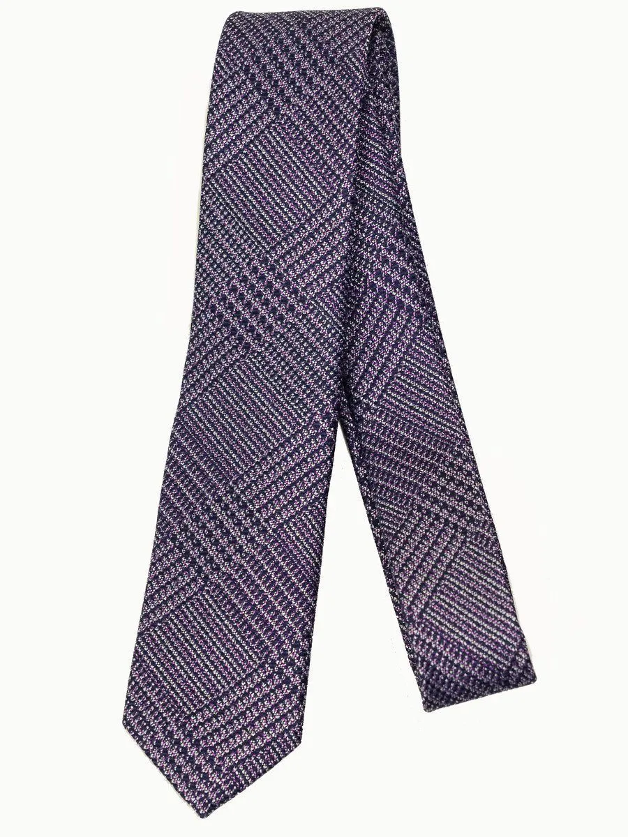 Boy's Skinny Tie 17265 Purple/Navy