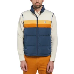 Color Block Puffer Vest