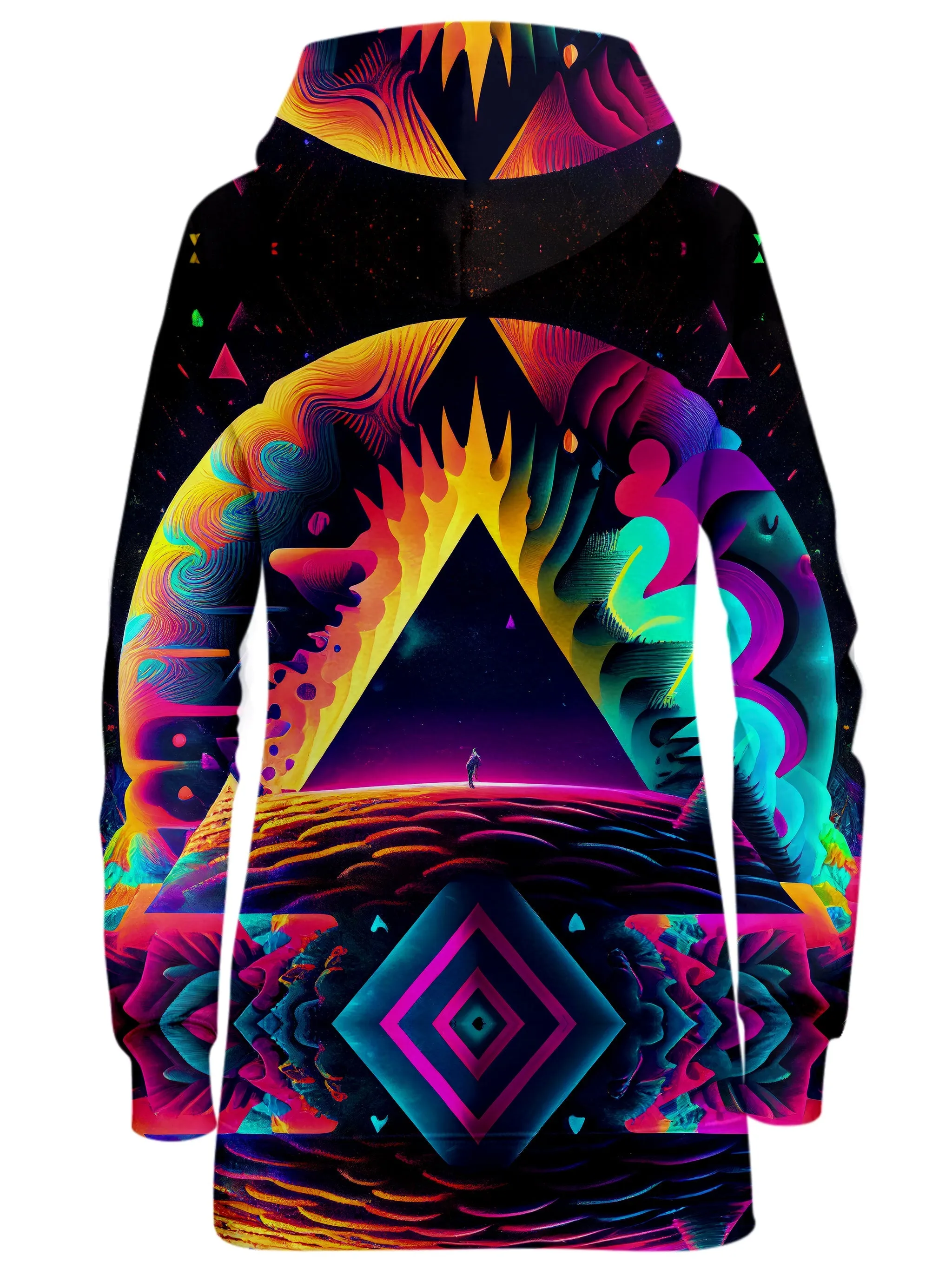 Deep Horizons Hoodie Dress