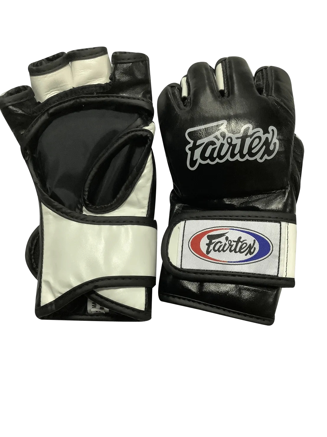 Fairtex Boxing Gloves MMA FGV12 BLACK WHITE