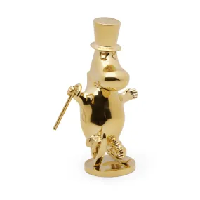 Ice Skating Moominpappa Figurine - Skultuna