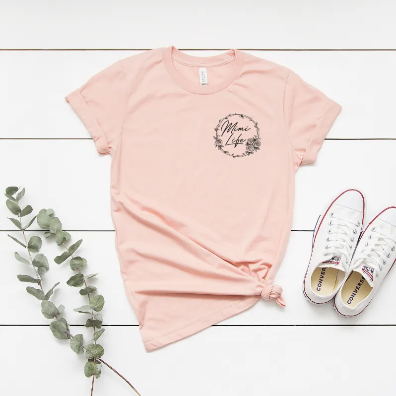 Mimi Life • Peach Tee